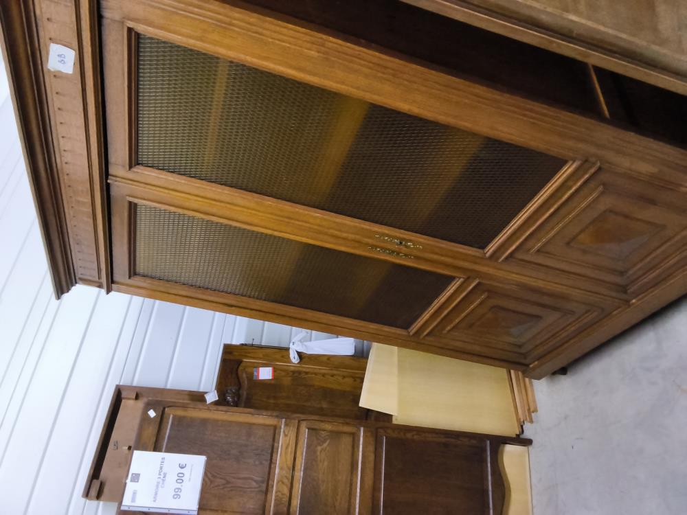ARMOIRE 2 PORTES VITRÉES