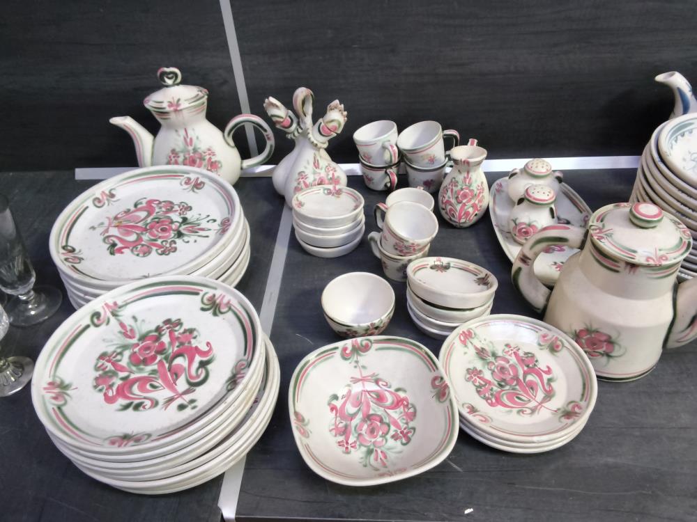 SERVICE EN GRES  QUIMPER  KERA LUC 41 PIÈCES 