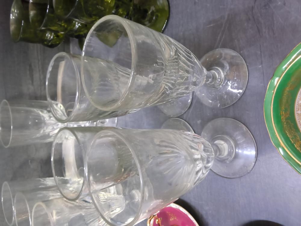 LOT DE 4 VERRES ANCIENS 