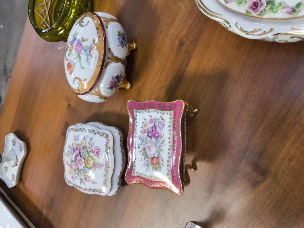 BOITE PORCELAINE LIMOGES 