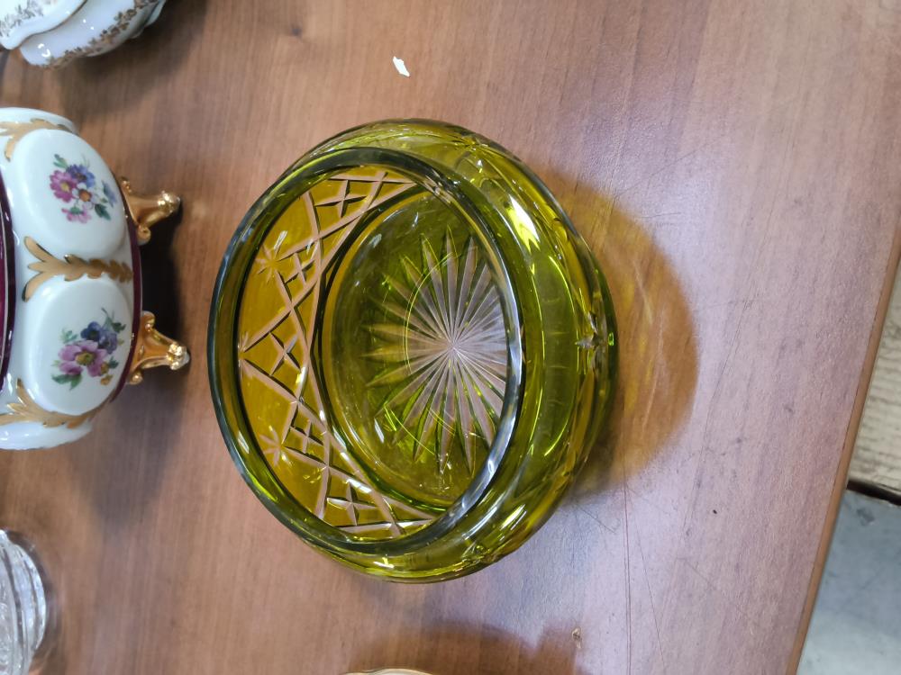 BONBONNIÈRE CRISTAL DANS L'ÉTAT 