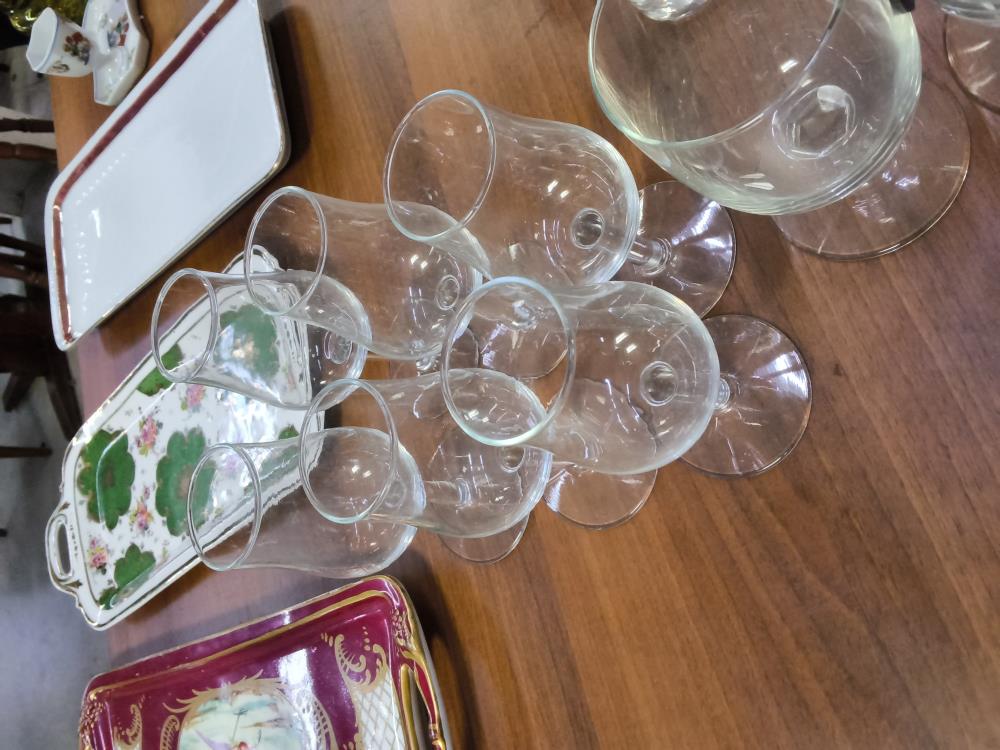 LOT DE 6 VERRES DIGESTIF 