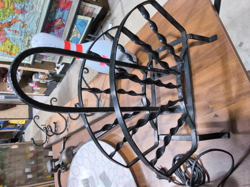 PORTE JOURNAL FER FORGÉ 