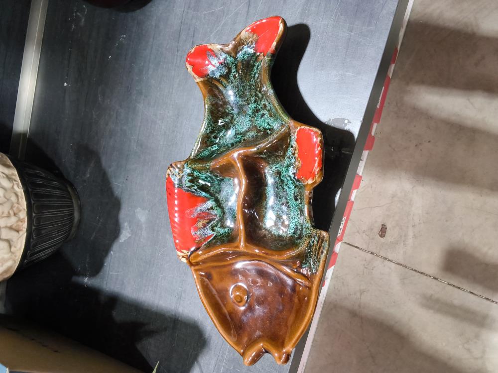 PLAT VALLAURIS POISSON 