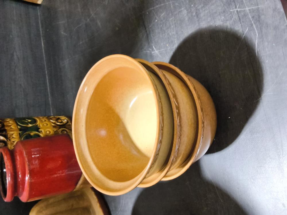 LOT DE 3 POTS WEST GERMANY 