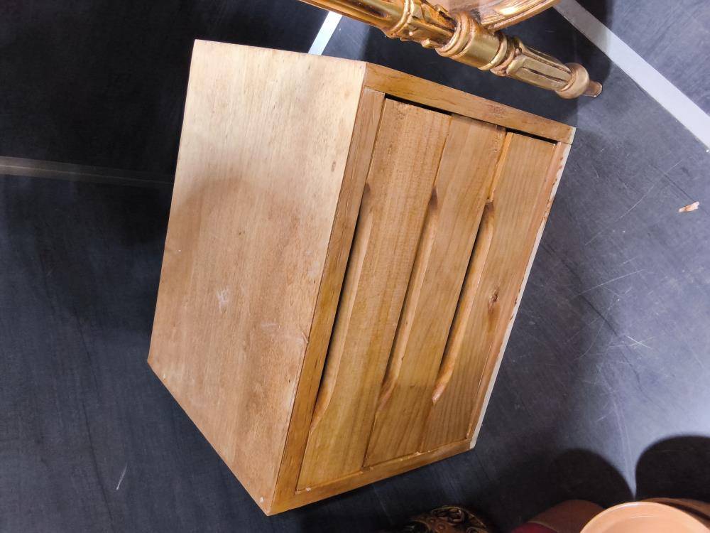 CASIER DE RANGEMENT BOIS 3 TIROIRS 