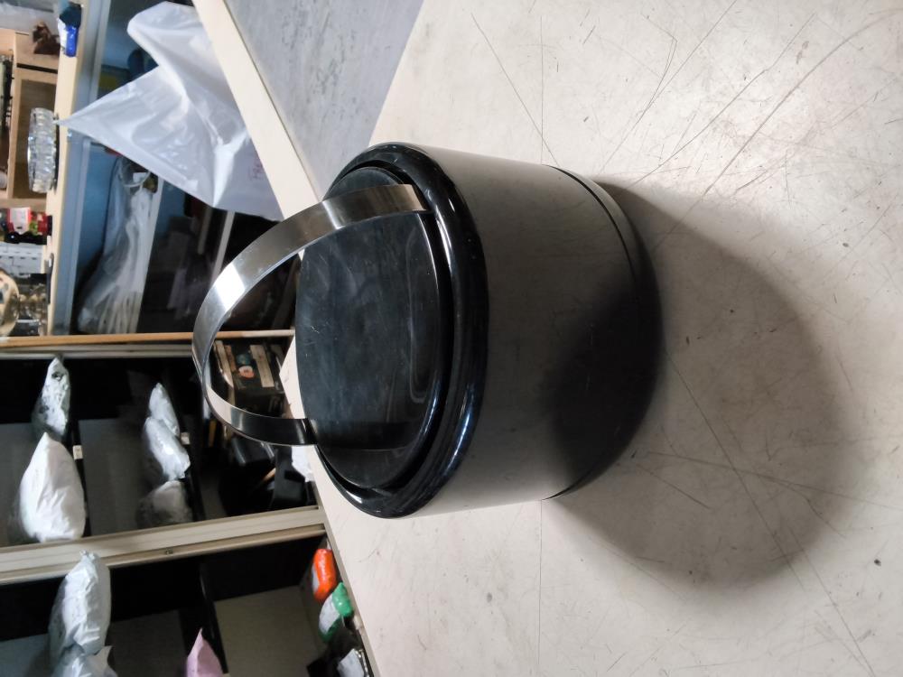SEAU À GLAÇONS VINTAGE STELTON NOIR 