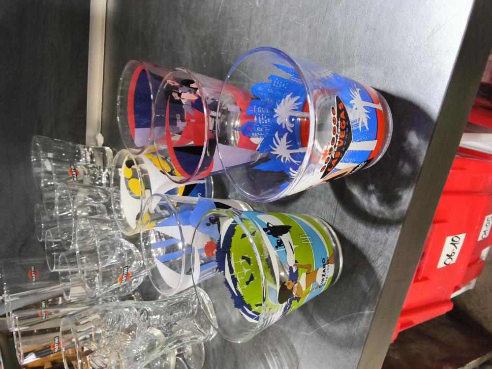 LOT DE 6 VERRES CINZANO