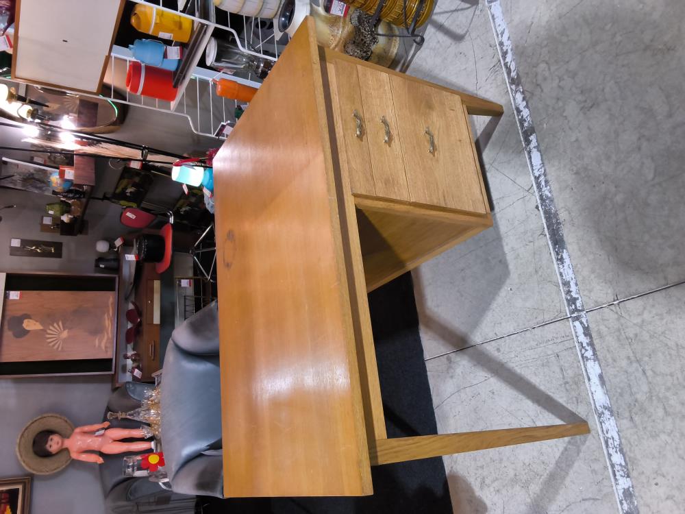 BUREAU ANNÉES 70 VINTAGE 3 TIROIRS 
