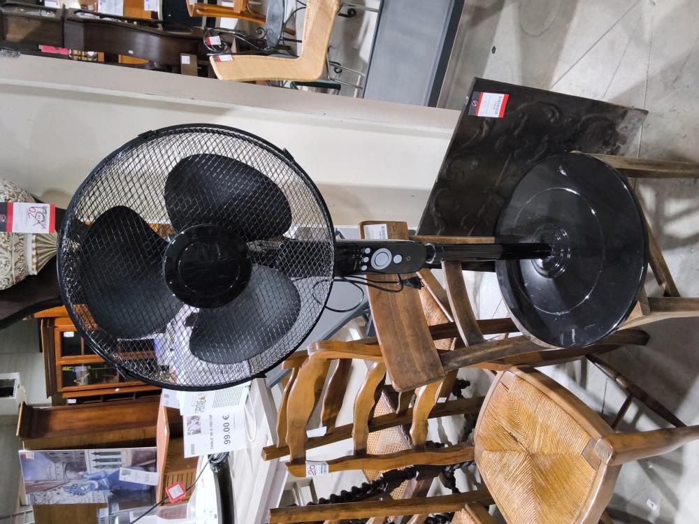VENTILATEUR SILVERCREST SUR PIED NOIR