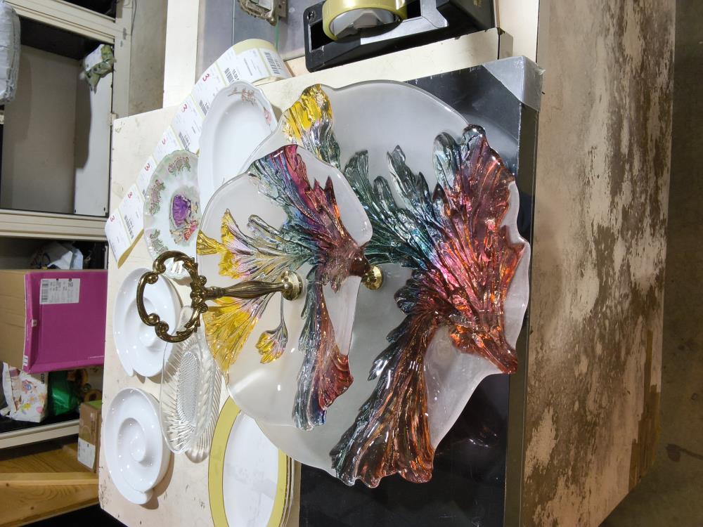 PLATEAU VERRE 2 ETAGES