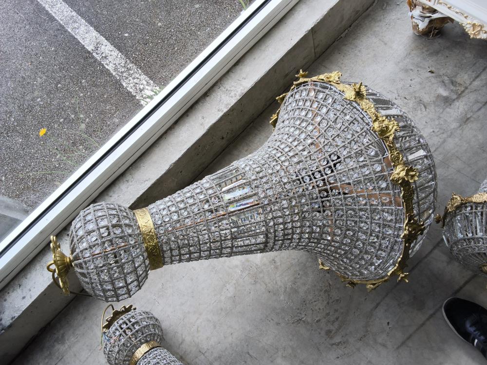 LUSTRE MONTGOLFIÈRE HT 95 CM