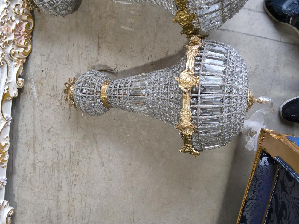 LUSTRE MONTGOLFIÈRE HT 77CM