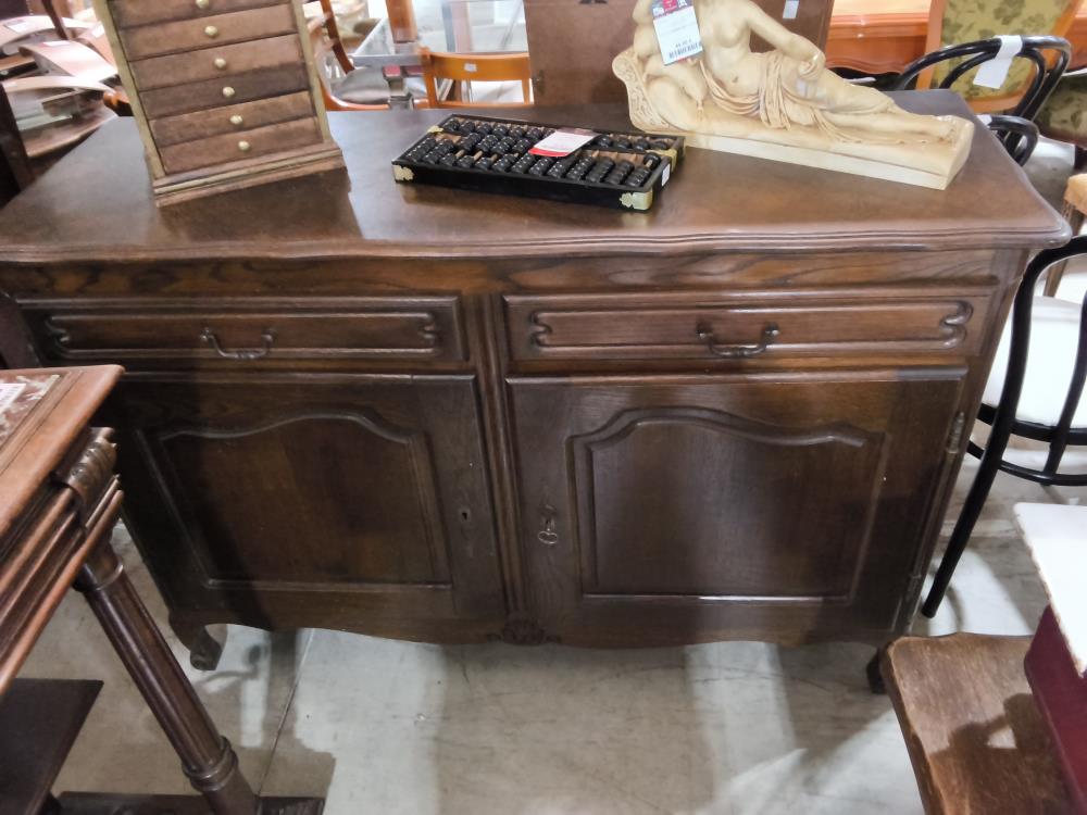 BUFFET BAS 2 PORTES 2 TIROIRS 
