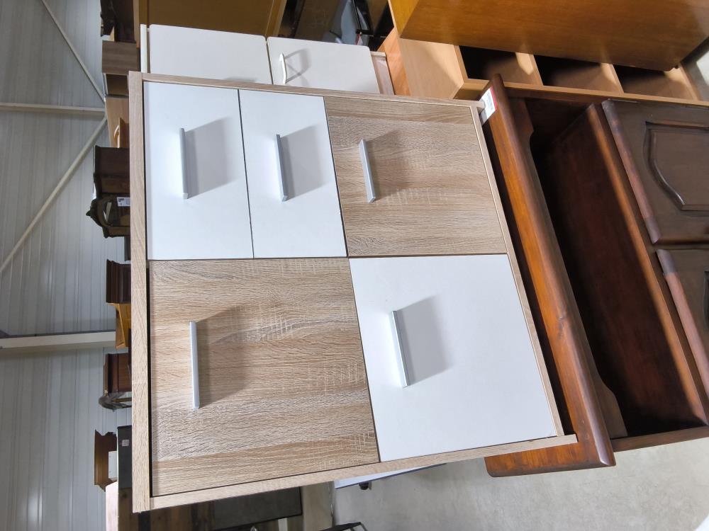 COMMODE MODERNE DANS L'ÉTAT 3 PORTES 2 TIROIRS 