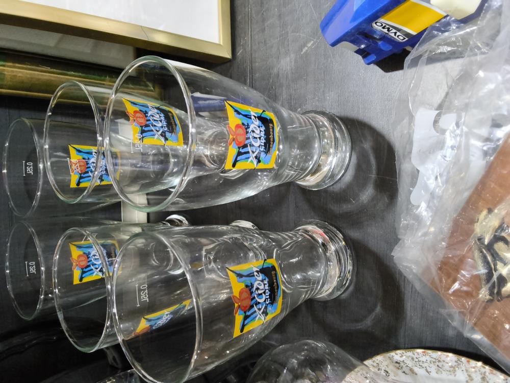LOT DE 6 VERRES X-CIDER