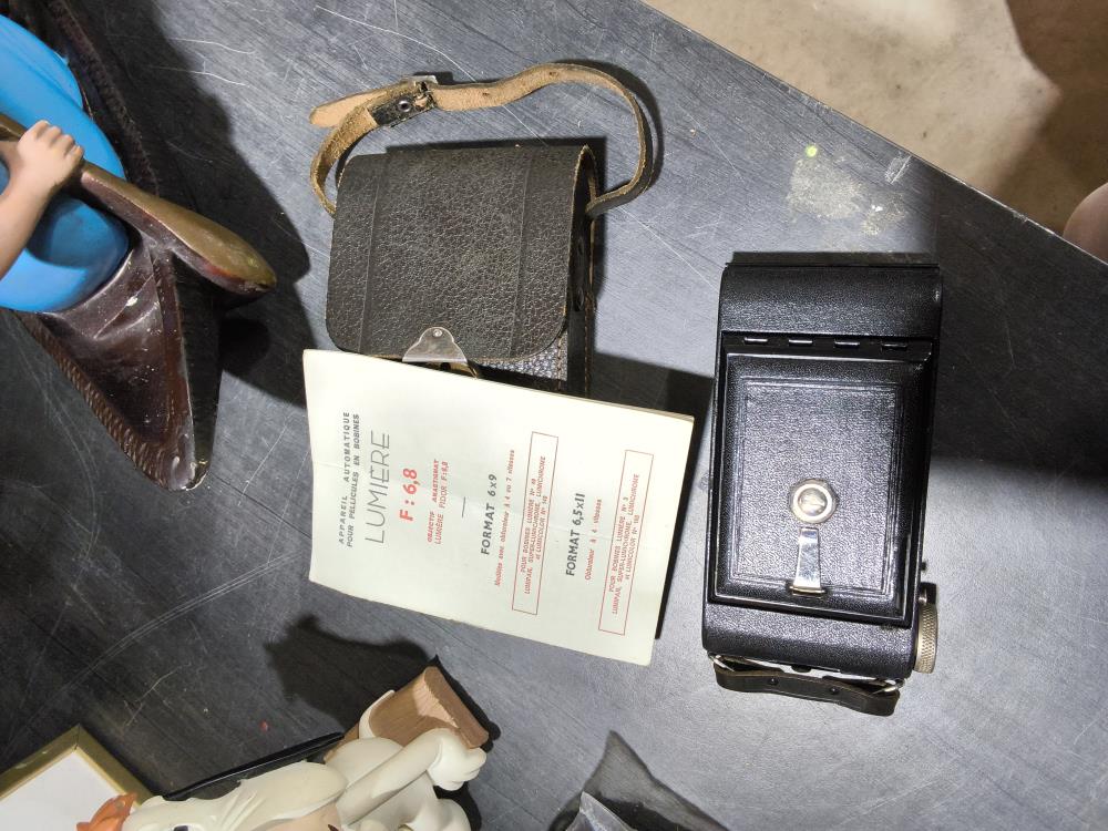 APPAREIL PHOTO ANCIEN  AVEC NOTICE ET ETUI D’ORIGINE