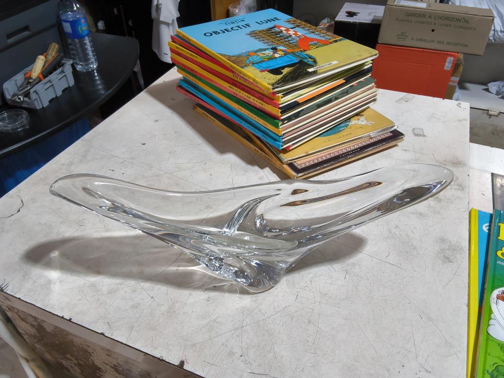 COUPE CRISTAL SIGNÉE DAUM FRANCE