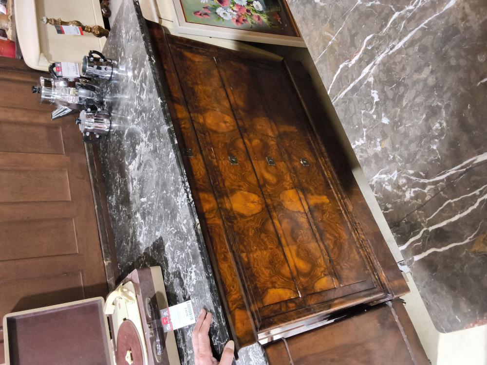 COMMODE MARBRE ANCIENNE 5 TIROIRS 