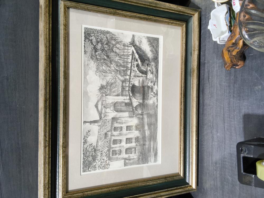 LITHOGRAPHIE SIGNÉE 
