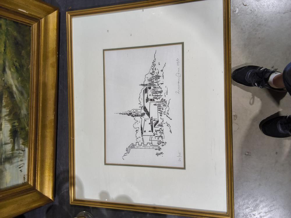 GRAVURE SIGNÉE 