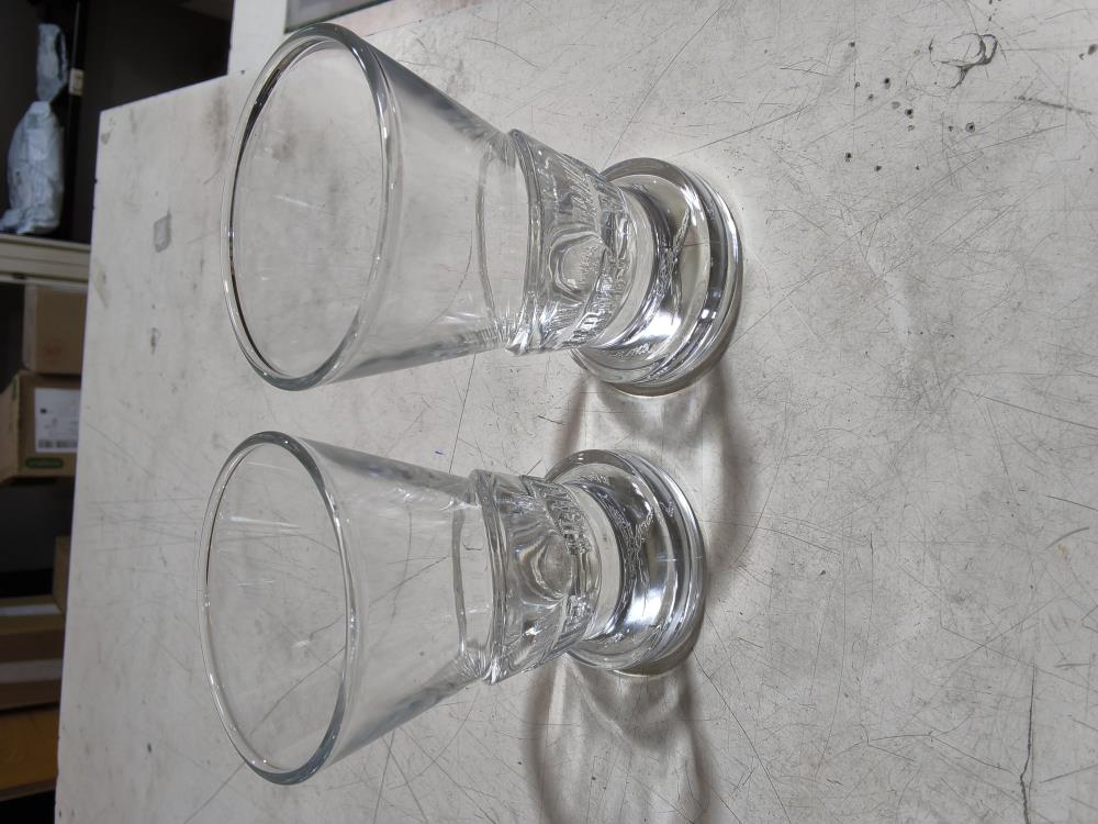 LOT DE 2 VERRES FERNET BRANCA