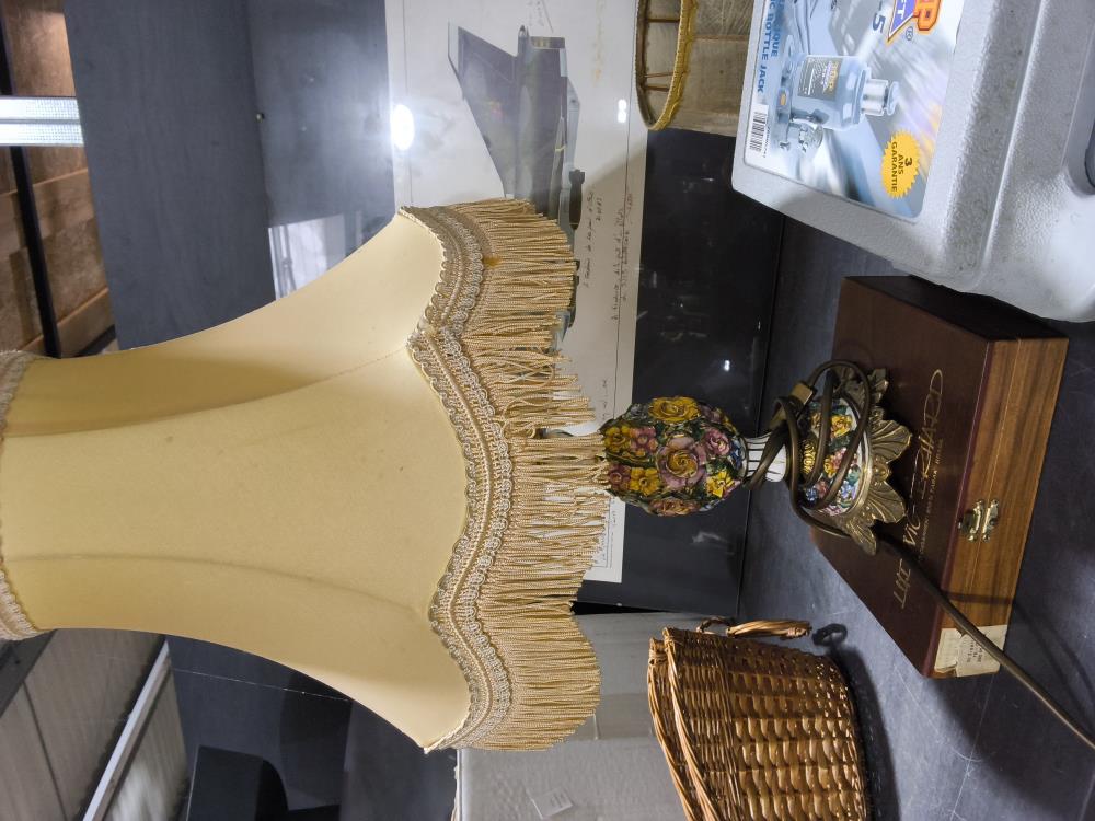 LAMPE LAITON ET COULEUR 