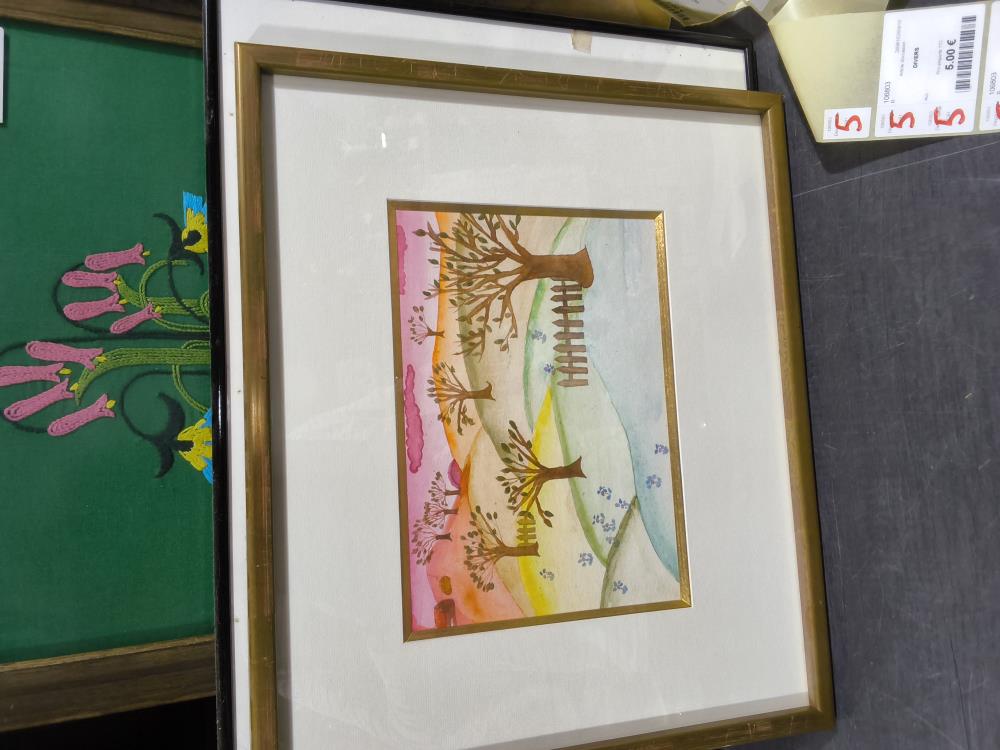 TABLEAU DESSIN ARBRES