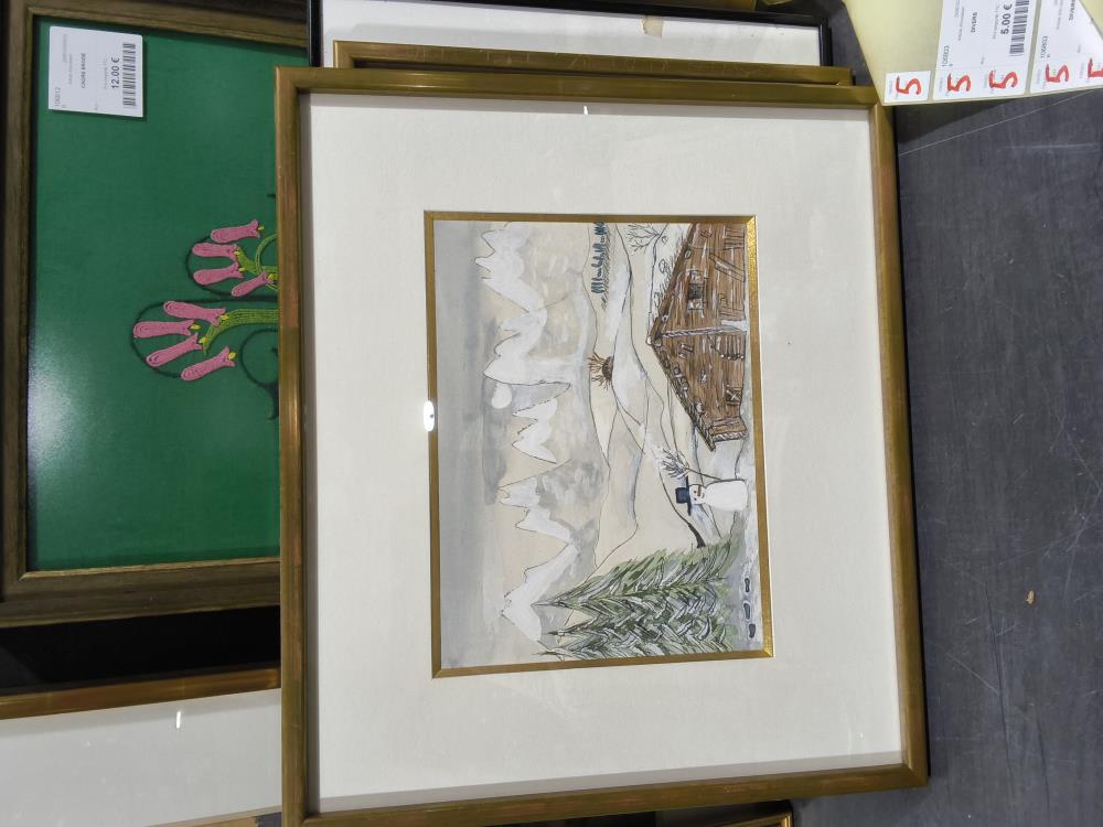 TABLEAU BONHOMME DE NEIGE