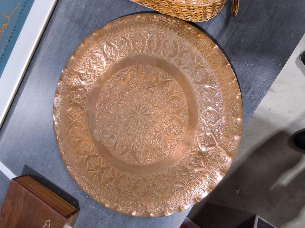 ASSIETTE GRAND MODÈLE CUIVRE