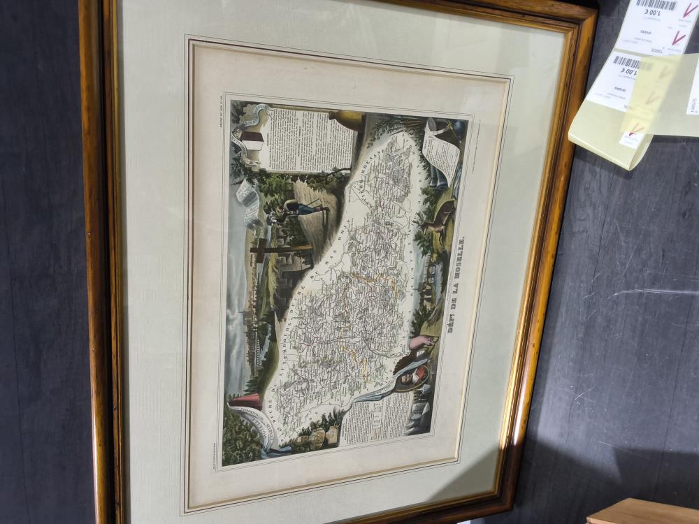 TABLEAU MOSELLE ATLAS 68 X 56 CM