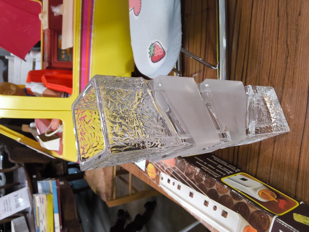 VASE VERRE VINTAGE 