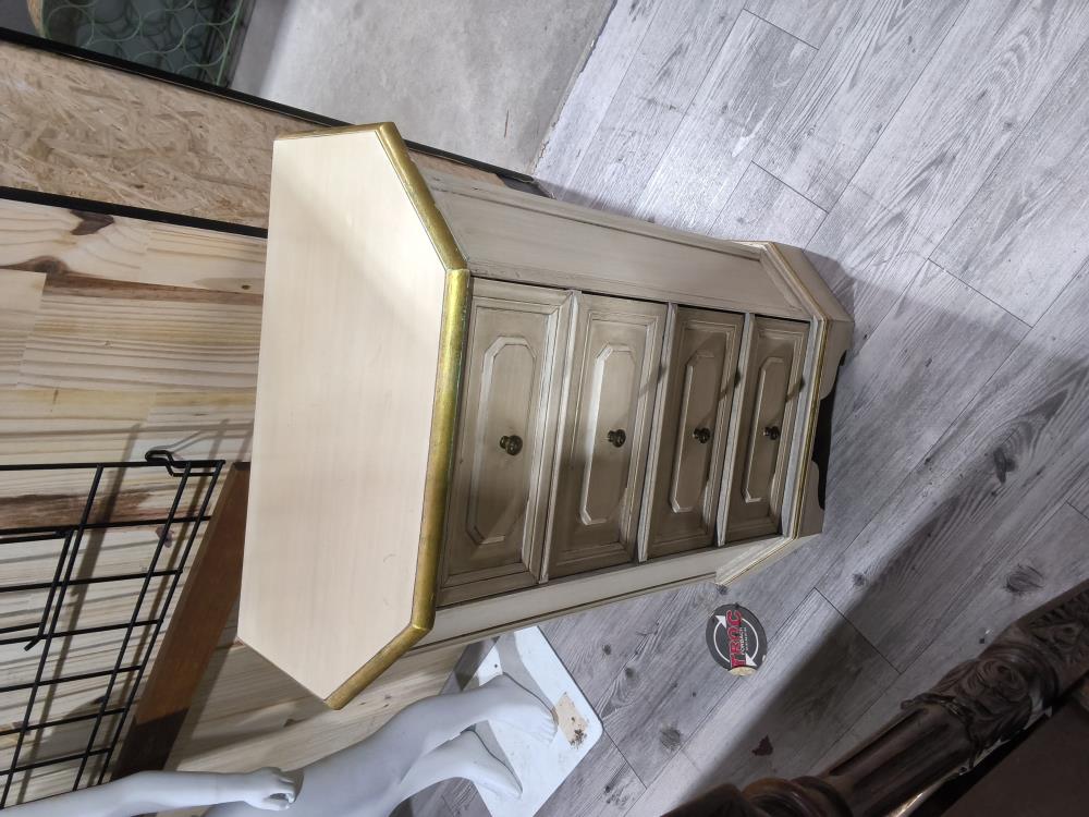 PETITE COMMODE 4 TIROIRS BEIGE