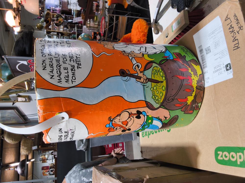 BOITE DE LESSIVE ASTERIX