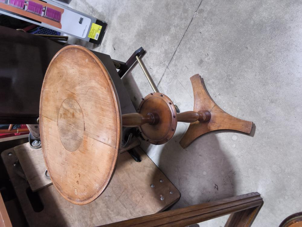 GUERIDON ROND BOIS 