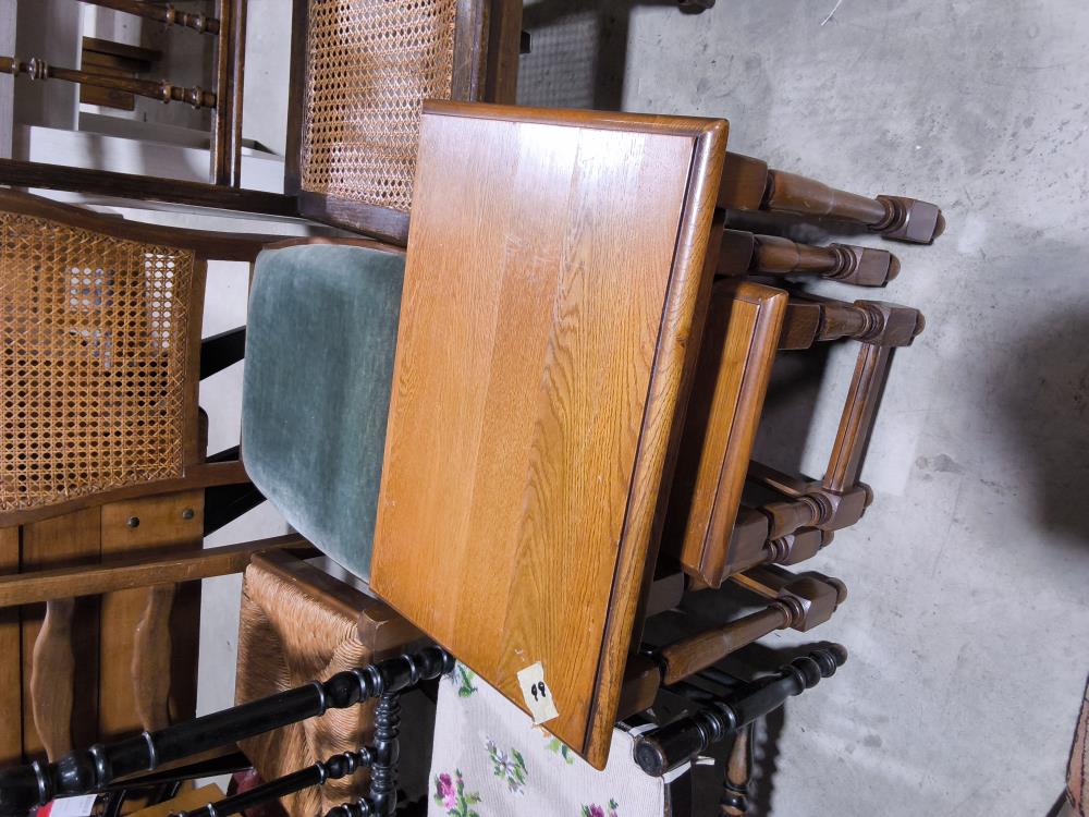 ENSEMBLE TABLES GIGOGNES CHENE
