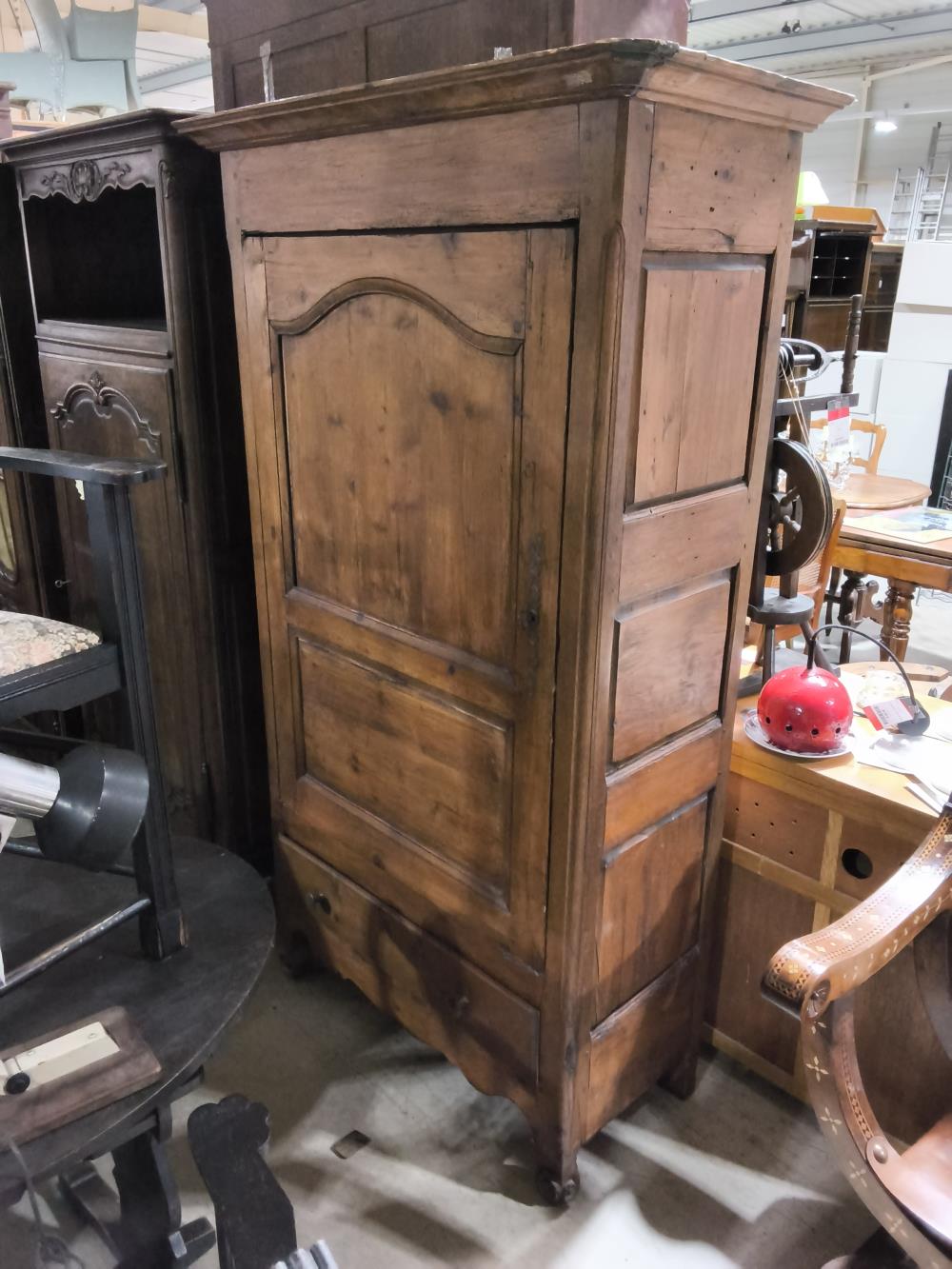 BONNETIÈRE ANCIENNE 1 TIROIR PIN