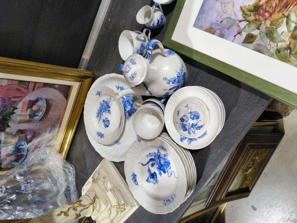 SERVICE ROYAL COPENHAGEN BLEU DANS L'ÉTAT 