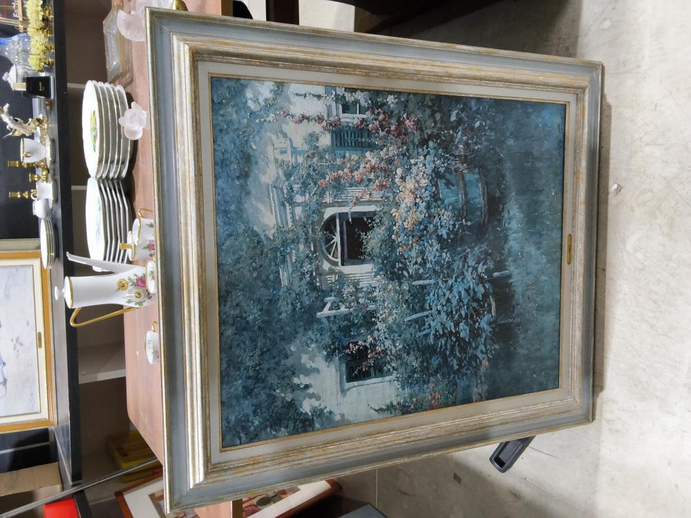 TABLEAU REPRODUCTION SCHLEIPER. ABBOT 77 X 89 CM