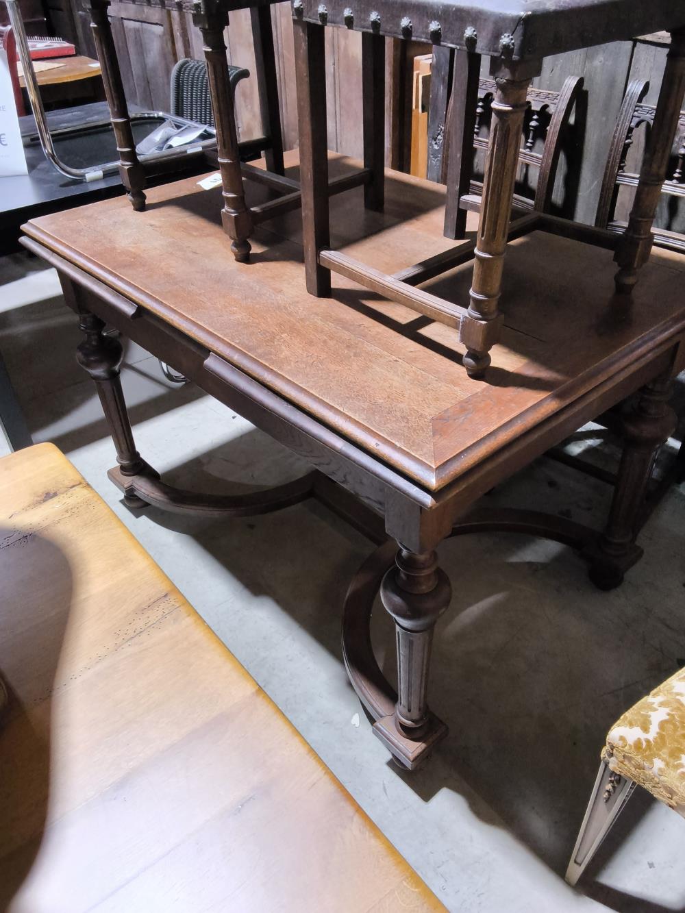 TABLE RECTANGULAIRE 2 ALLONGES