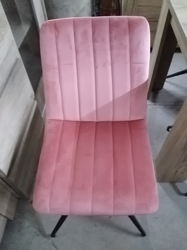 CHAISE MILLER VELOURS CORAIL