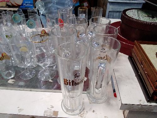 LOT DE 6 CHOPES BITBURGER