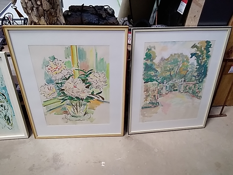 AQUARELLE ORIGINALE FRITZ NEHMERT