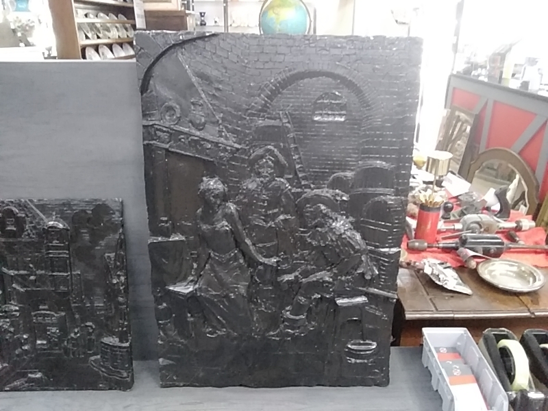PLAQUE ÉTAIN 49 X 71 