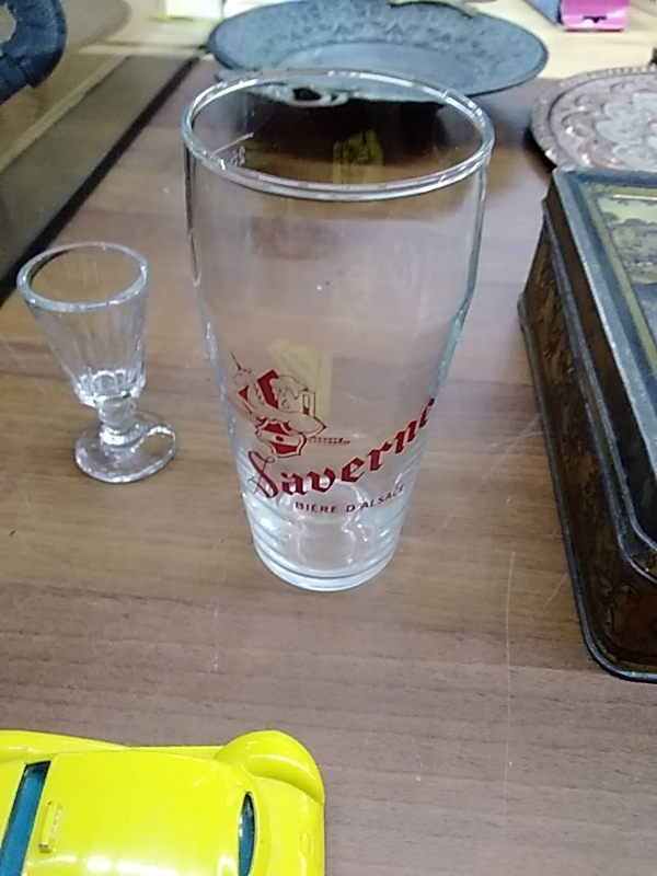 VERRE BIERE DE SAVERNE