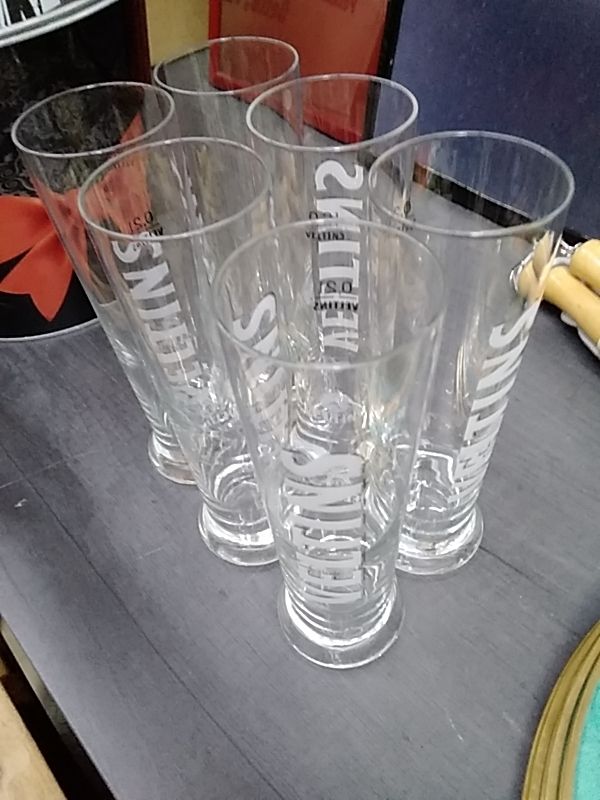 LOT DE 6 VERRES VELTINS