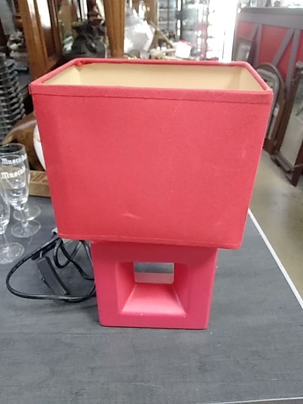 LAMPE A POSER ROUGE 