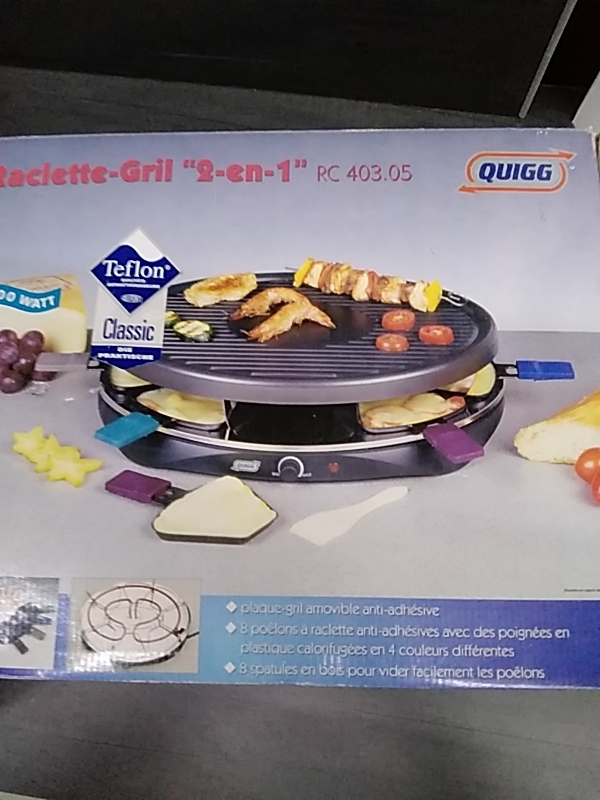 RACLETTE GRILL QUIGG