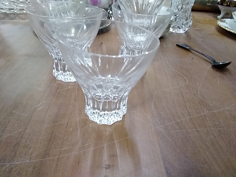 LOT DE 6 VERRES DIGESTIF 