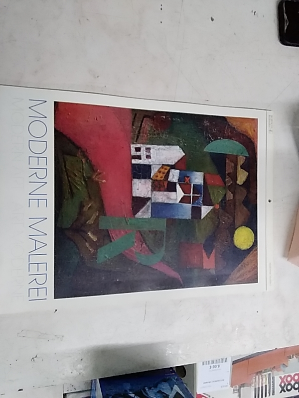 CALENDRIER 1994 MODERNE MALEREI 